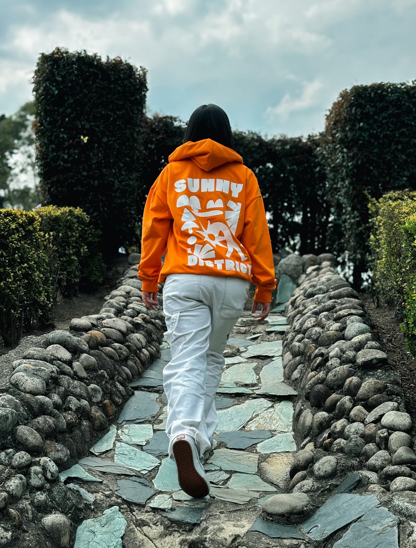 Hoodie Naranja Hometown