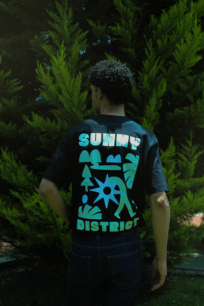 Camiseta negra Hometown