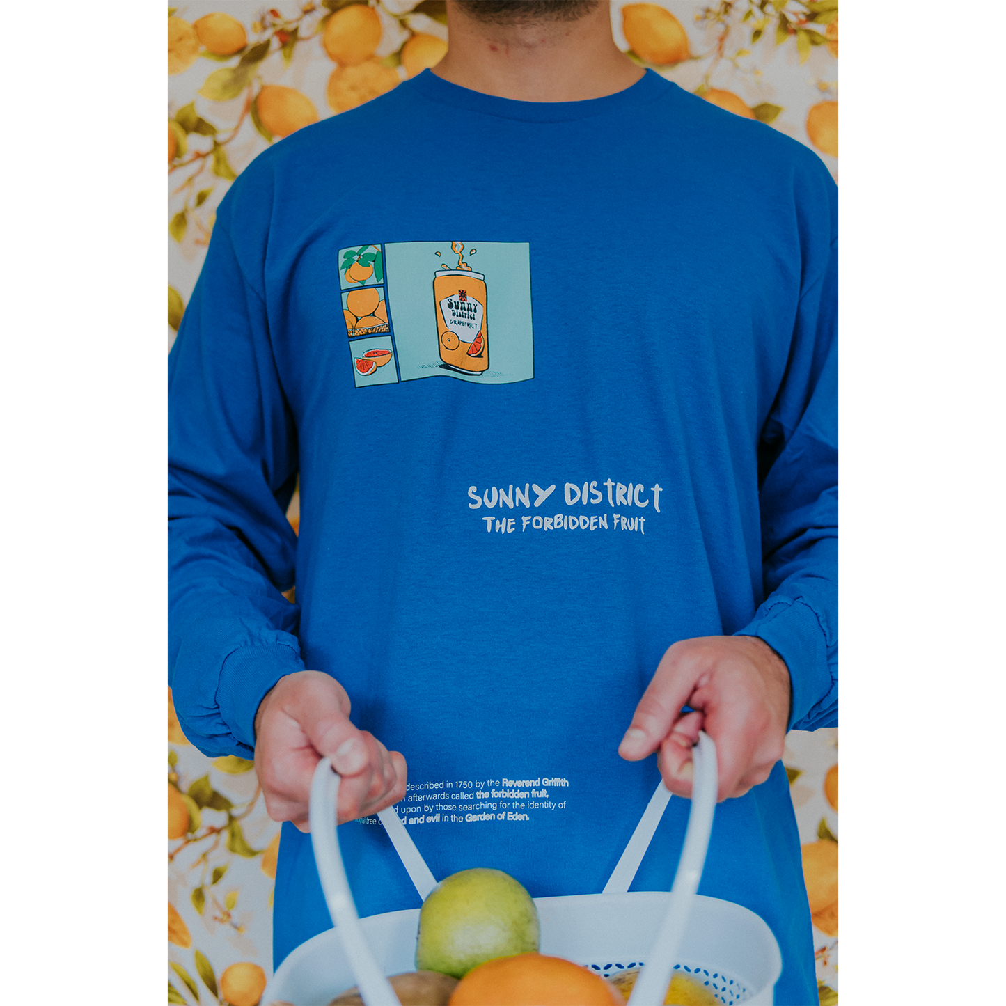 Camiseta larga Grapefruit